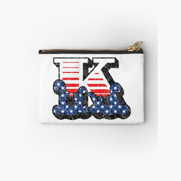 Item preview, K RETRO STYLE CAPITAL LETTER INITIAL T-SHIRT CLASSIC VINTAGE DISTRESSED STARS AND STRIPES AMERICAN USA FLAG AMERICA 4th JULY FONT LOGO TYPEFACE LETTERING TYPOGRAPHY MONOGRAM TEE designed and sold by prezziefactory.