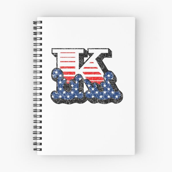 Item preview, K RETRO STYLE CAPITAL LETTER INITIAL T-SHIRT CLASSIC VINTAGE DISTRESSED STARS AND STRIPES AMERICAN USA FLAG AMERICA 4th JULY FONT LOGO TYPEFACE LETTERING TYPOGRAPHY MONOGRAM TEE designed and sold by prezziefactory.