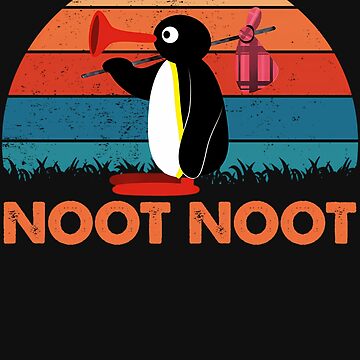Imagen de la obra Noot Noot Pingu - Retro Vintage Animal Lindo de Vincentertzmann