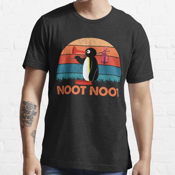 Vista previa del artículo con la obra «Noot Noot Pingu - Retro Vintage Animal Lindo», diseñado y vendido por Vincentertzmann.