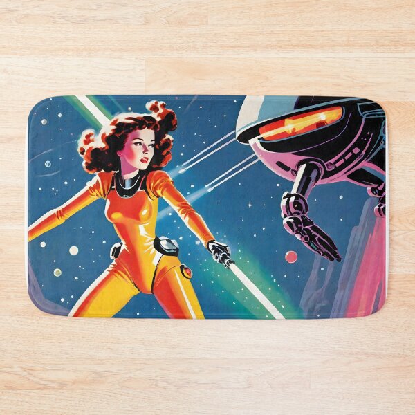 Item preview, Vintage Sci-Fi Action Girl designed and sold by GimmeBamba.