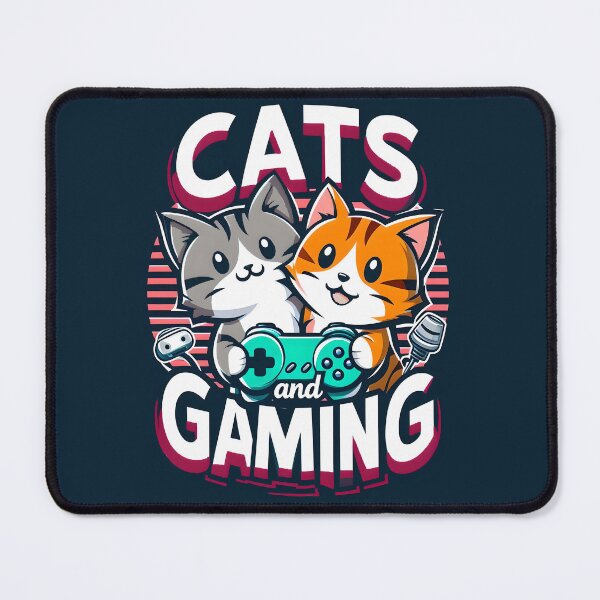 Item preview, Cats and Gaming, typography designed and sold by maxmaj.