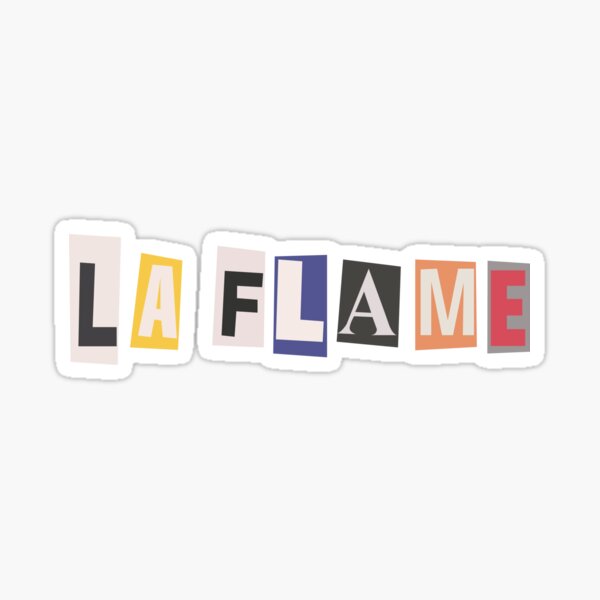 La Flamme Sticker