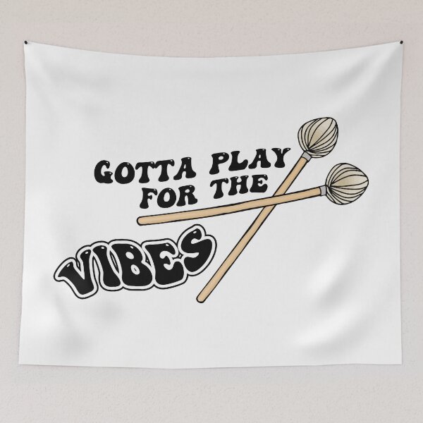 Item preview, My Funny Playing Vibraphone Mallets Quotes Musician Vibes designed and sold by FociCreate.