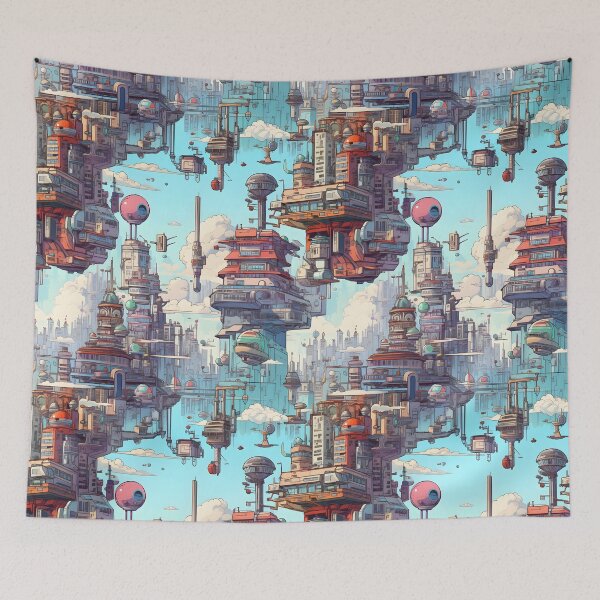 Item preview, Future Skyline - Seamless designed and sold by GalacticLabs.