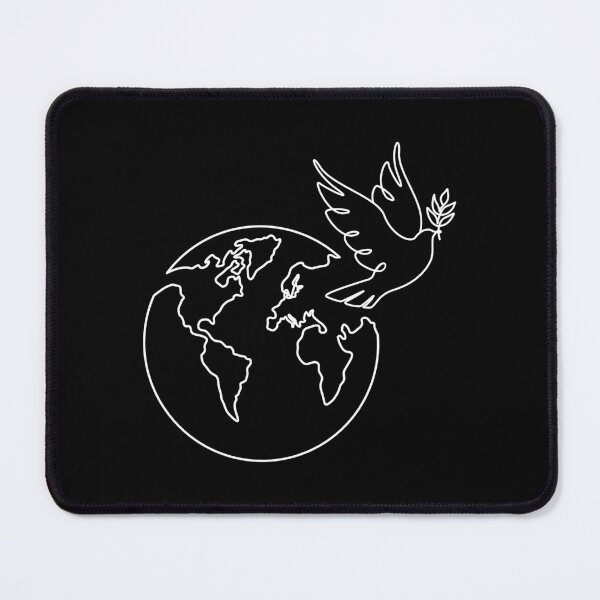 Item preview, World Peace - No War - End Wars - Stop The War - Anti War - Dove of Peace designed and sold by DesignByLeo.