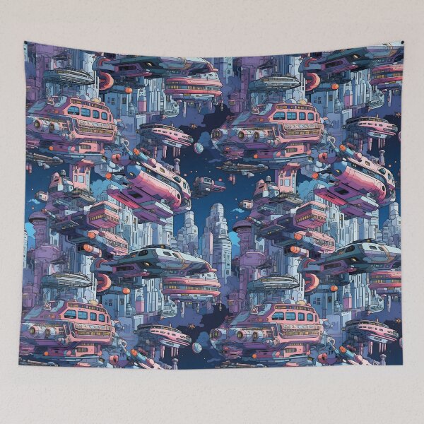 Item preview, Midnight Metropolis - Seamless designed and sold by GalacticLabs.