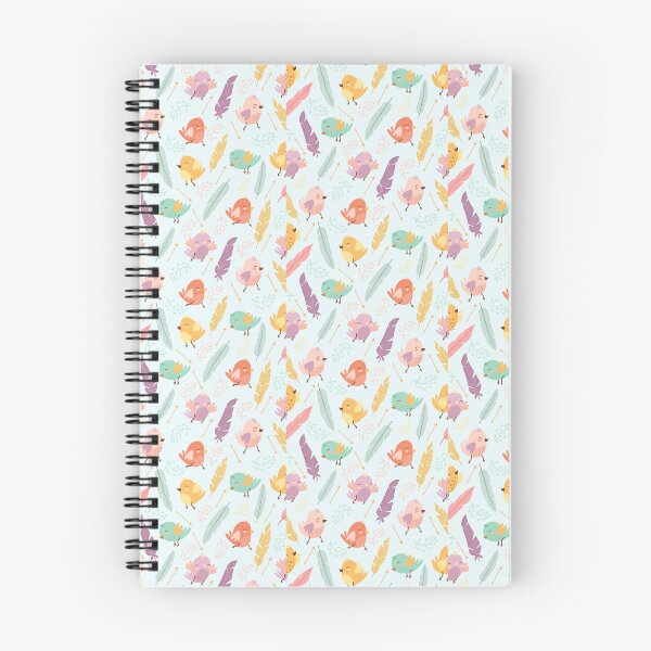 Item preview, "Feathered Friends: Pattern with Feathers and Birds designed and sold by hjian8219.