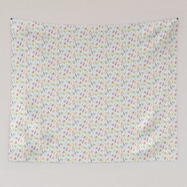 Item preview, "Feathered Friends: Pattern with Feathers and Birds designed and sold by hjian8219.