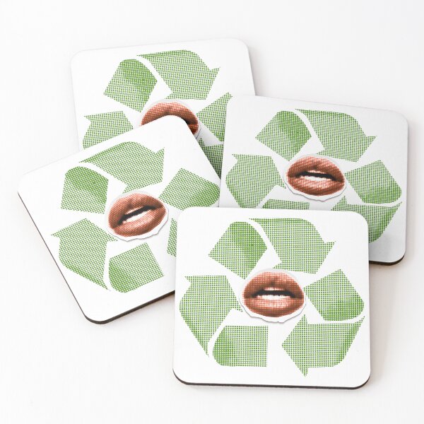 Item preview, my lips halftone collage designed and sold by AdrinnLemaire.