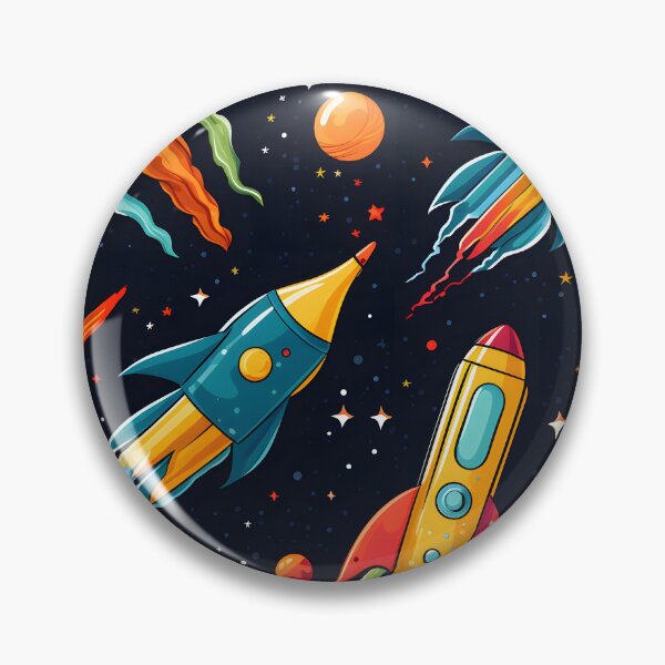 Item preview, Radical Rockets - Seamless designed and sold by GalacticLabs.