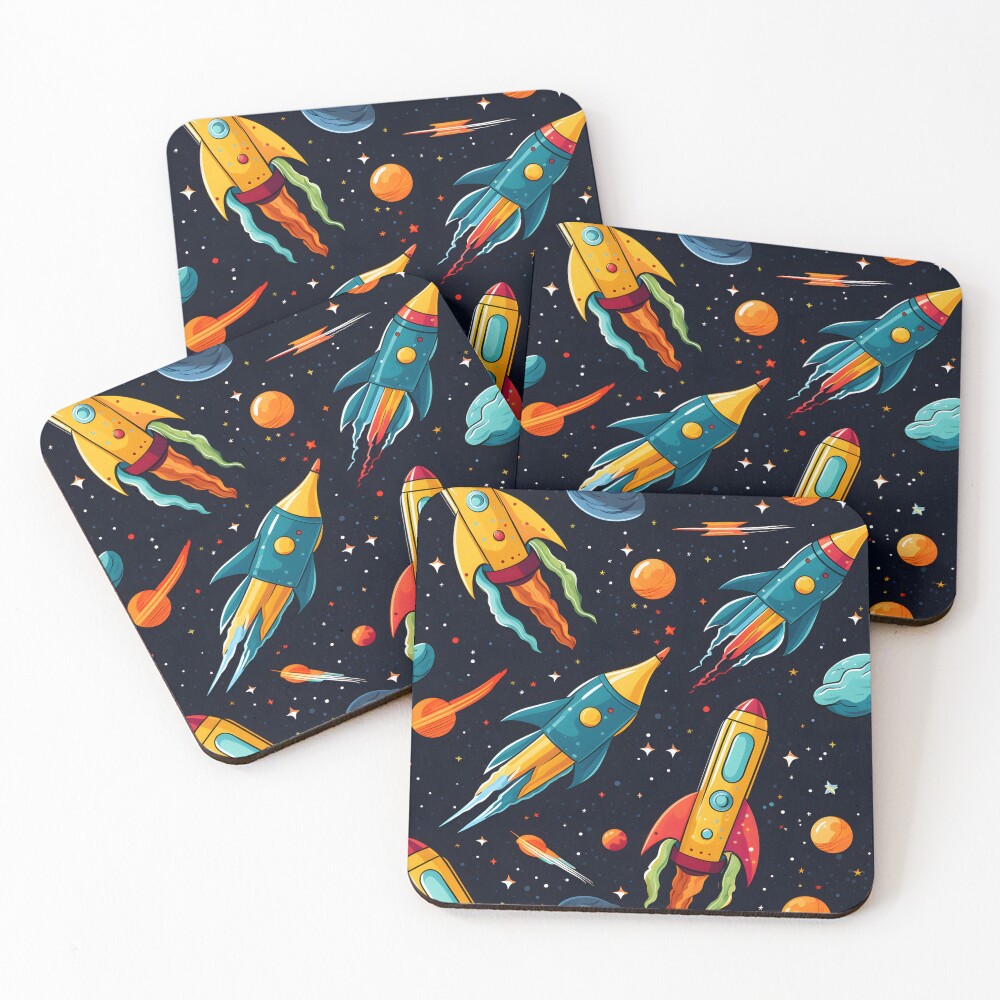 Item preview, Coasters (Set of 4) designed and sold by GalacticLabs.