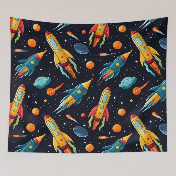 Item preview, Radical Rockets - Seamless designed and sold by GalacticLabs.