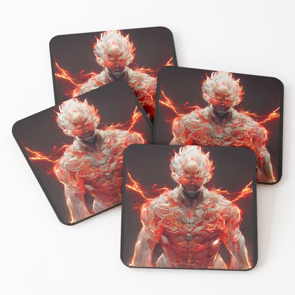 Item preview, Yakuza Inspired Character with Body Flames - best selling  Essential designed and sold by ElliotRahman.