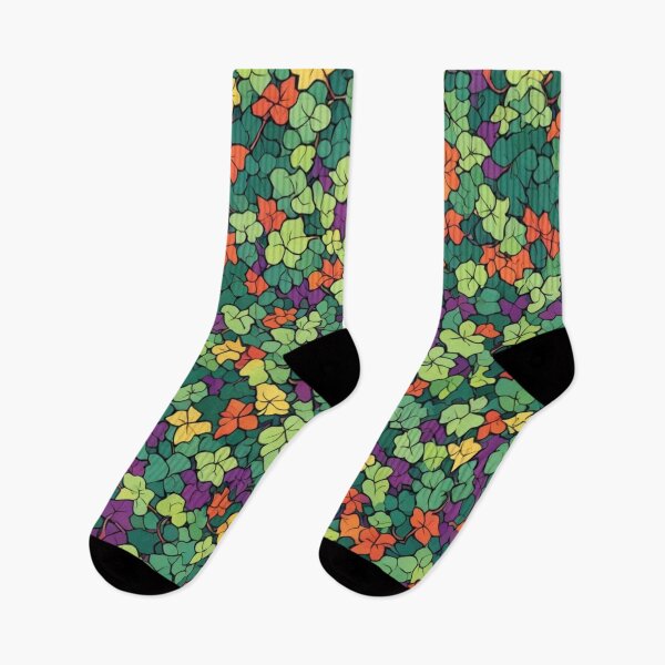 Item preview, Abstract Colorful Floral Garden Pattern designed and sold by calibrit.