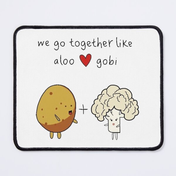 Item preview, We Go Together Like Aloo Gobi designed and sold by jennysselling.