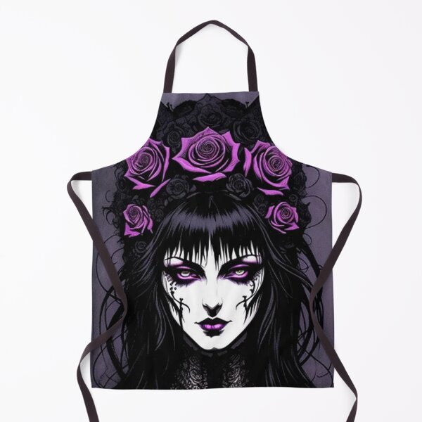 Item preview, Vintage Classic Gothic Girl Roses designed and sold by TheDarkWardrobe.
