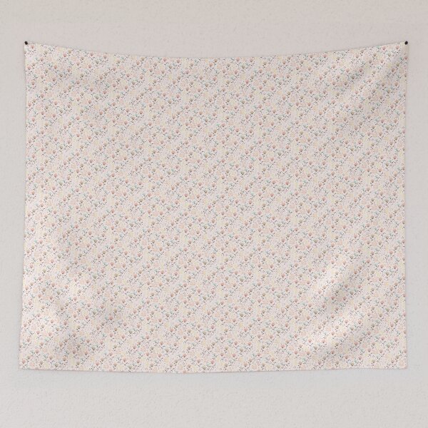 Item preview, Pastel Garden Serenity: Pattern with Plants and Flowers" designed and sold by hjian8219.