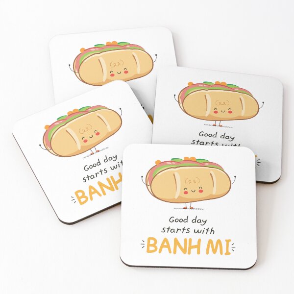 Artikelvorschau, „Ein guter Tag beginnt mit Banh Mi: Ein lustiges Geschenk für Banh Mi-Liebhaber zum Thema vietnamesisch-asiatische Küche – das beste Banh Mi in Vietnam.“ entworfen und verkauft von artworkathome.