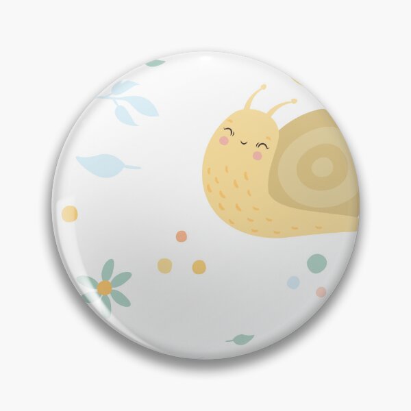 Item preview, "Pastel Snail Serenade: Pattern with Delicate Snails" designed and sold by hjian8219.