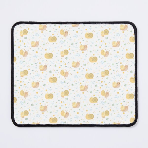 Item preview, "Pastel Snail Serenade: Pattern with Delicate Snails" designed and sold by hjian8219.