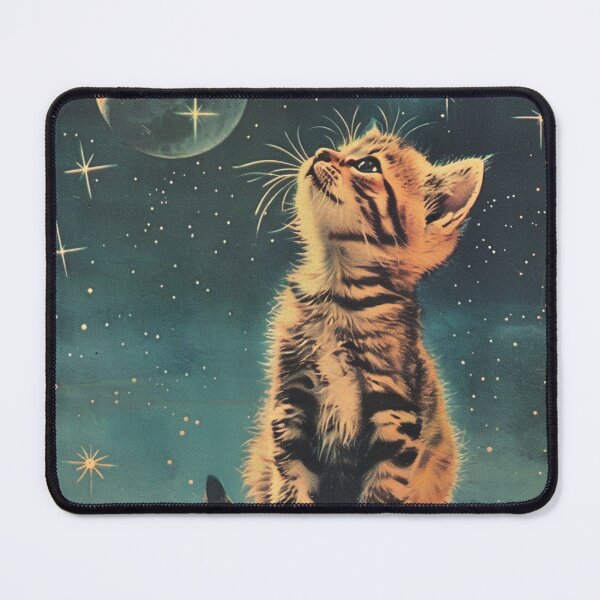 Item preview, Inspirational Vintage Art Cute Cat Kitten Retro Adorable designed and sold by LVTFCOarts.