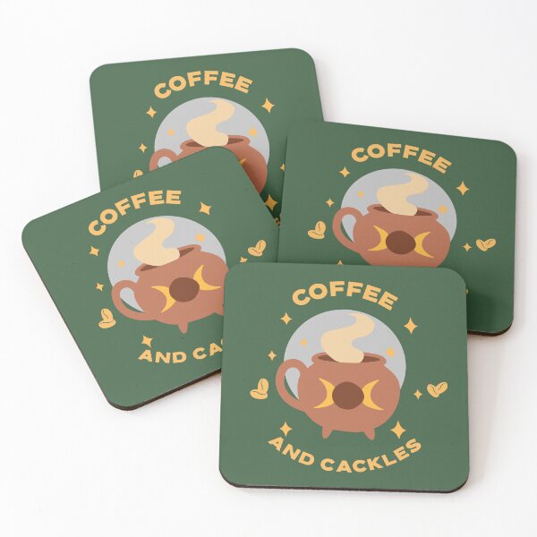 Item preview, Coffee and Cackles Witch T-Shirt designed and sold by SirensWhisper.