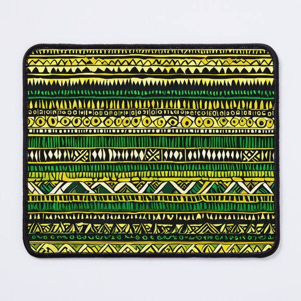 Item preview, Indigenous pattern With Green designed and sold by LKozerski.