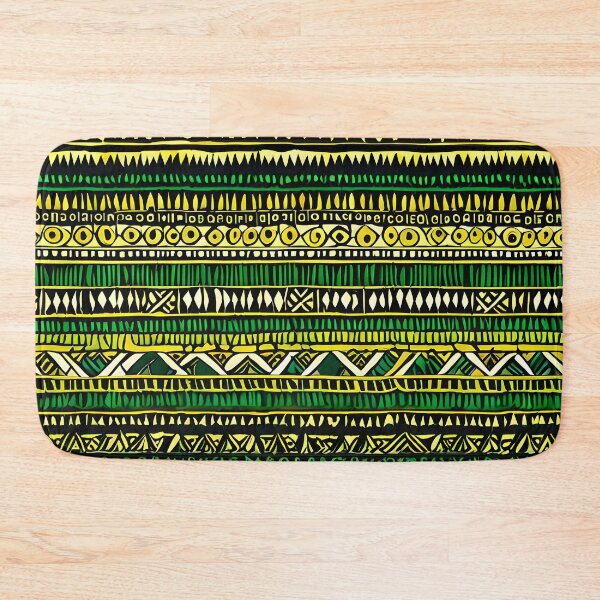 Item preview, Indigenous pattern With Green designed and sold by LKozerski.