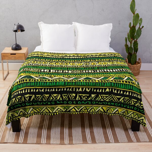 Item preview, Indigenous pattern With Green designed and sold by LKozerski.