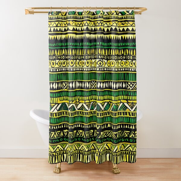 Item preview, Indigenous pattern With Green designed and sold by LKozerski.