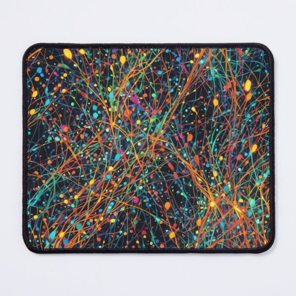 Item preview, Abstract Colorful Fiber Optics Pattern designed and sold by calibrit.