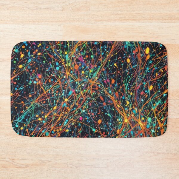 Item preview, Abstract Colorful Fiber Optics Pattern designed and sold by calibrit.
