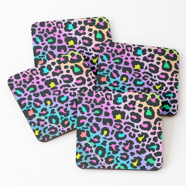 Item preview, COLORFUL LEOPARD PRINT designed and sold by The Pink Rebel.