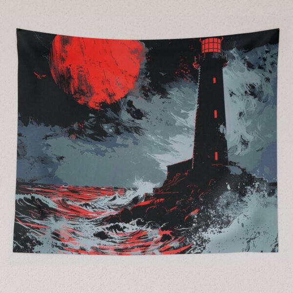 Item preview, Crimson Beacon in the Tempest designed and sold by Charisma Enigma.