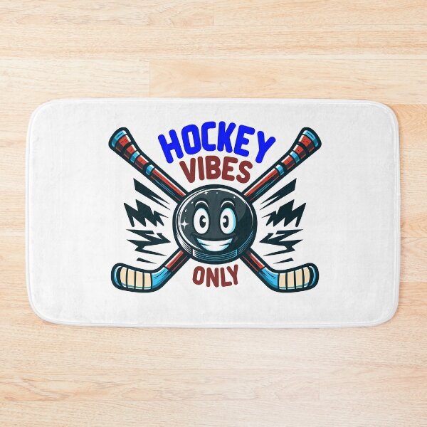 Item preview, Slapshot Smiles: Fun Cartoon Hockey Puck Design designed and sold by NovaGenArt.
