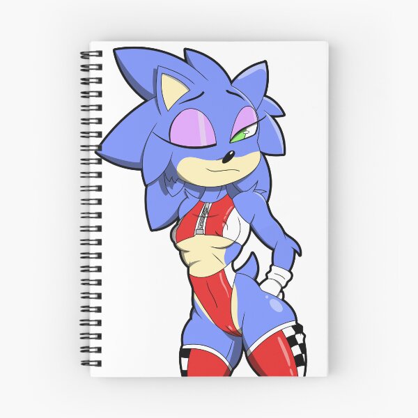 Item preview, Hedgehog Girl Furry Sexy Racer designed and sold by Gorilladash.