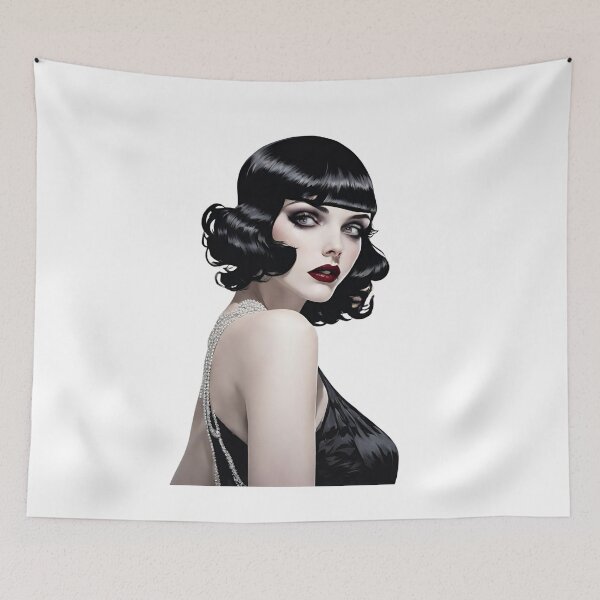 Item preview, Roaring Twenties Flapper Girl designed and sold by Hautefort.