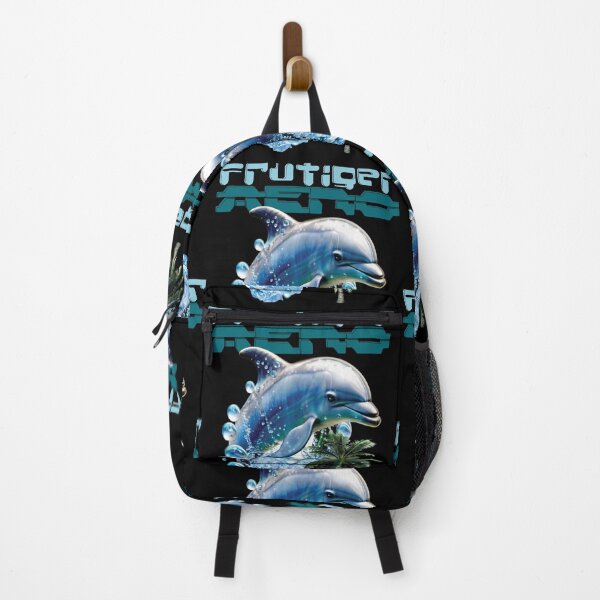Item preview, Frutiger Aero with Dolphin and Palm Tree designed and sold by bearslover.
