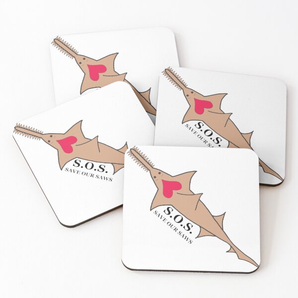 Item preview, SAVE OUR SAWS Warm Sand with Drip Heart designed and sold by Allysha Lazar.