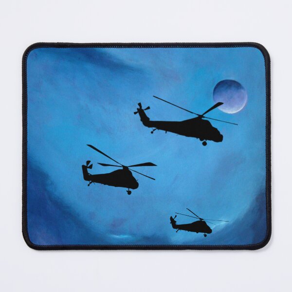 Item preview, Wessex Helicopters and blue moon designed and sold by Bagsyrose.