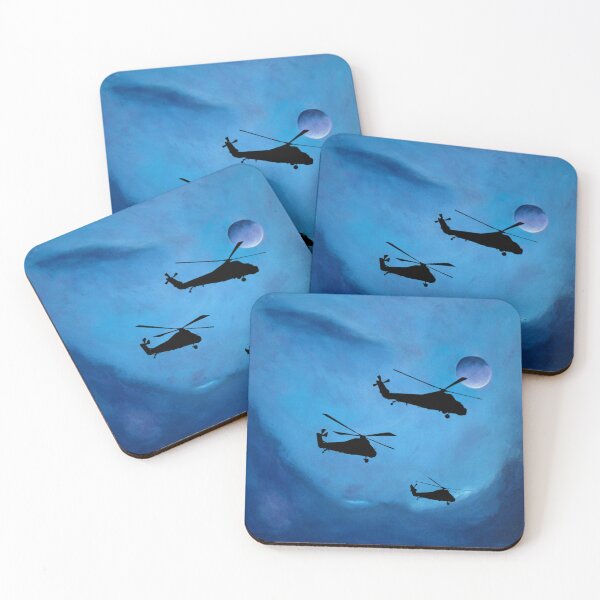 Item preview, Wessex Helicopters and blue moon designed and sold by Bagsyrose.