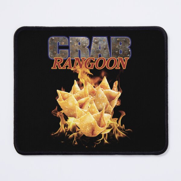 Item preview, Crab Rangoon - Awesome Ironic 80s 90s Retro Band Merch designed and sold by bearslover.