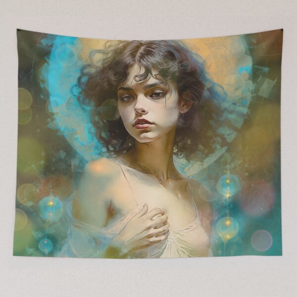Item preview, Ethereal Grace: Portrait of Beauty designed and sold by Sanctum Icons.
