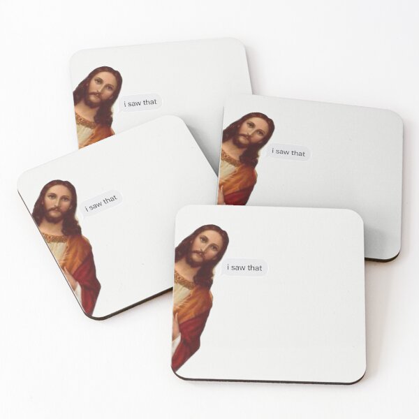 Item preview, jesus 'i saw that' meme designed and sold by janishataneja.