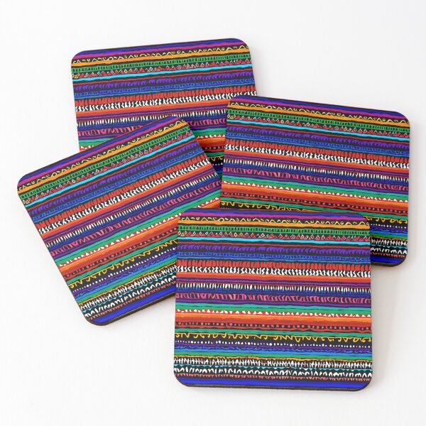 Item preview, Indiginous Pattern With Rainbow Colors designed and sold by LKozerski.