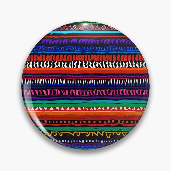 Item preview, Indiginous Pattern With Rainbow Colors designed and sold by LKozerski.