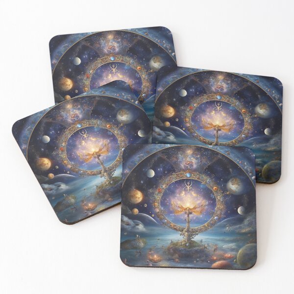 Item preview, nature in space - mirror designed and sold by Rooklife.