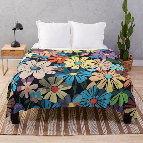 Artikelvorschau, Colorful Summer Flower Pattern entworfen und verkauft von TheArtOfPat.