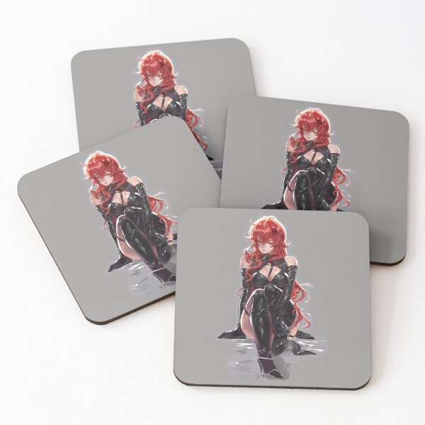 Item preview, Red headed Leather Queen designed and sold by BoldInStyle.